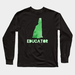 New Hampshire Educator Long Sleeve T-Shirt
